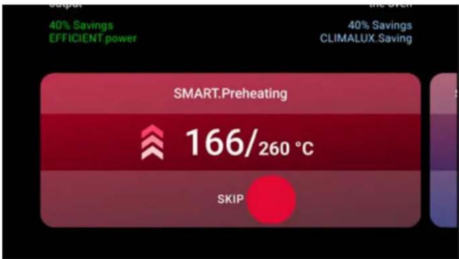 Unox CHEFTOP-X Digital.ID XEDA-0611-EXRS-ET - Annuler un préchauffage en cours - 1