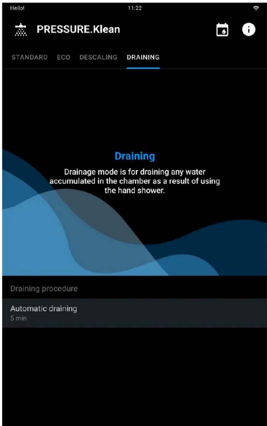 Unox CHEFTOP-X Digital.ID XEDA-0611-EXRS-ET - Procedure de drainage - 1