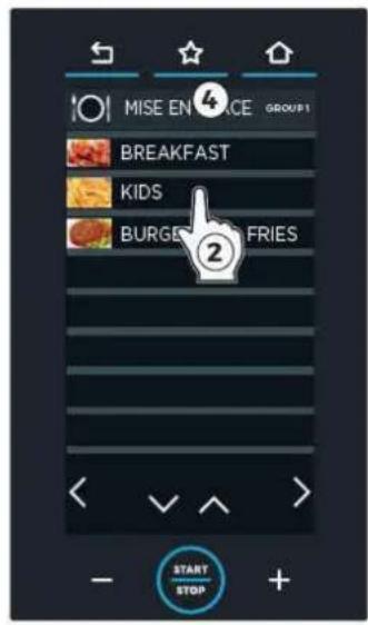 Unox CHEFTOP MIND.Maps PLUS XAVC-10FS-HPRM - MY MENU - 2