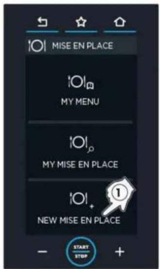 Unox CHEFTOP MIND.Maps PLUS XAVC-06FS-HPLM - Configuration et sauvegarde des paramètres - 1