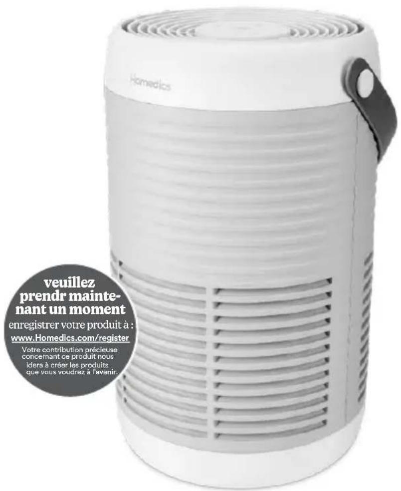 HOMEDICS TotalClean AP-T100 - purificateur d'air intelligent T100 - 2