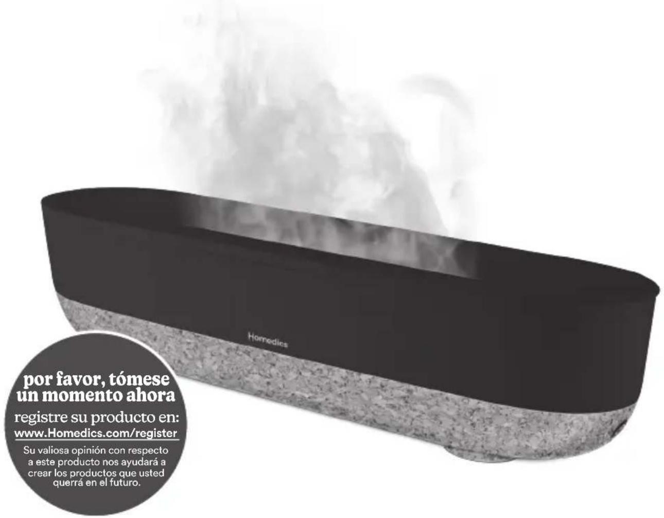 HOMEDICS Fireside Ultrasonic Humidifier UHE-CMF56 - humidificador ultrasónico de chimenea CMF56 - 1