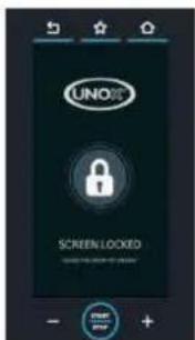 Unox CHEFTOP MIND.Maps PLUS XAVC-0621-EPRM - Verrouillage de l'afficheur - 1