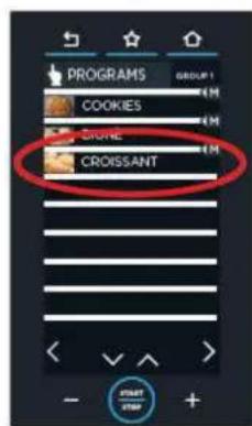 Unox CHEFTOP MIND.Maps PLUS XAVC-0621-EPRM - SAUVEGARDER LA CUISSON PROGRAMMÉE ET LA LANCER - 8