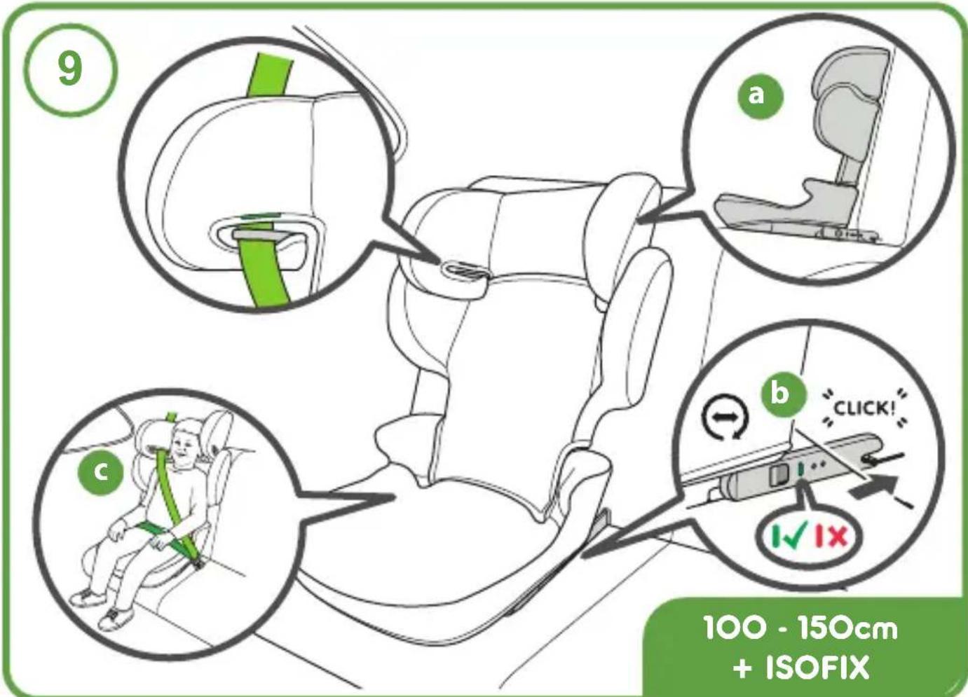COSATTO Ninja i-Go R129 - Lista de comprobación: - 16