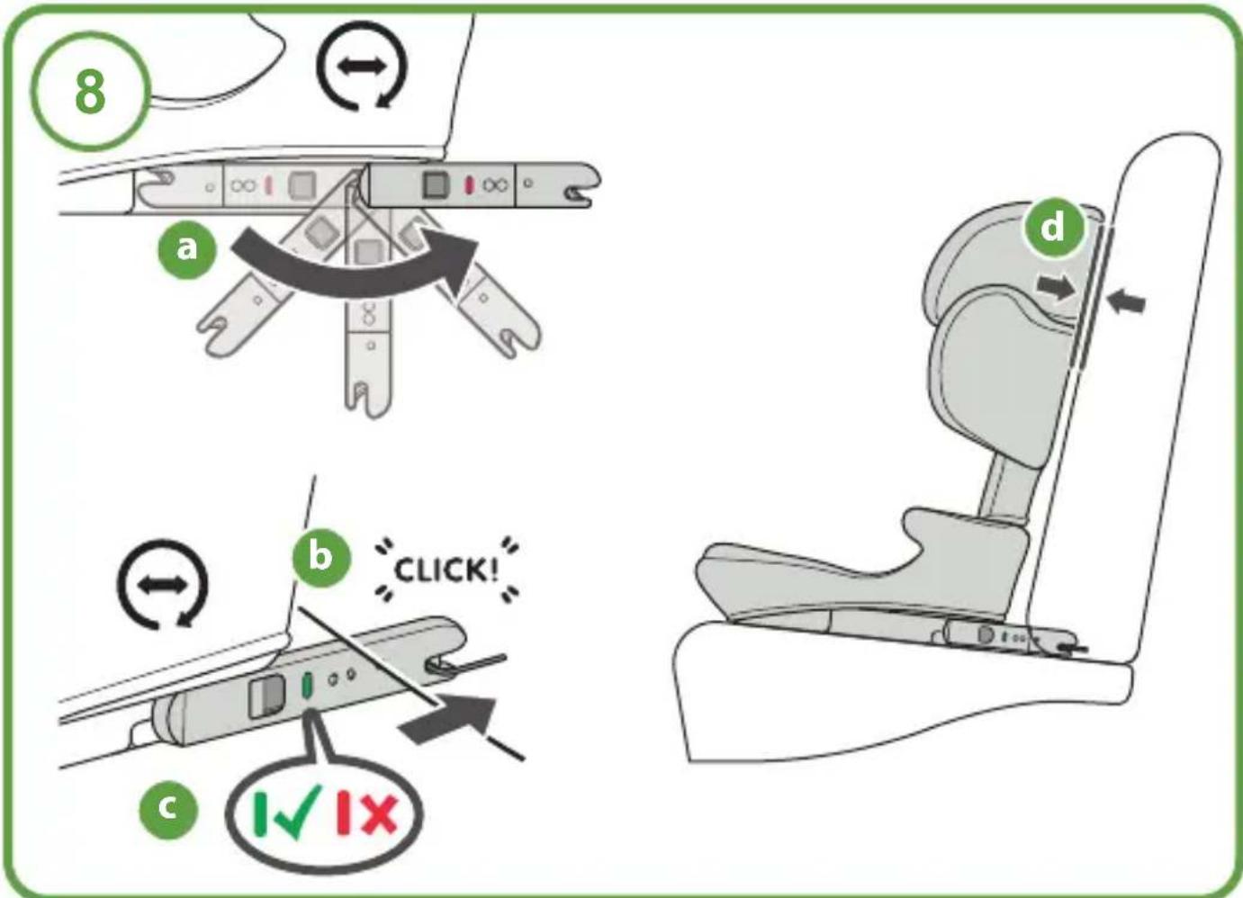 COSATTO Ninja i-Go R129 - Lista de comprobación: - 15