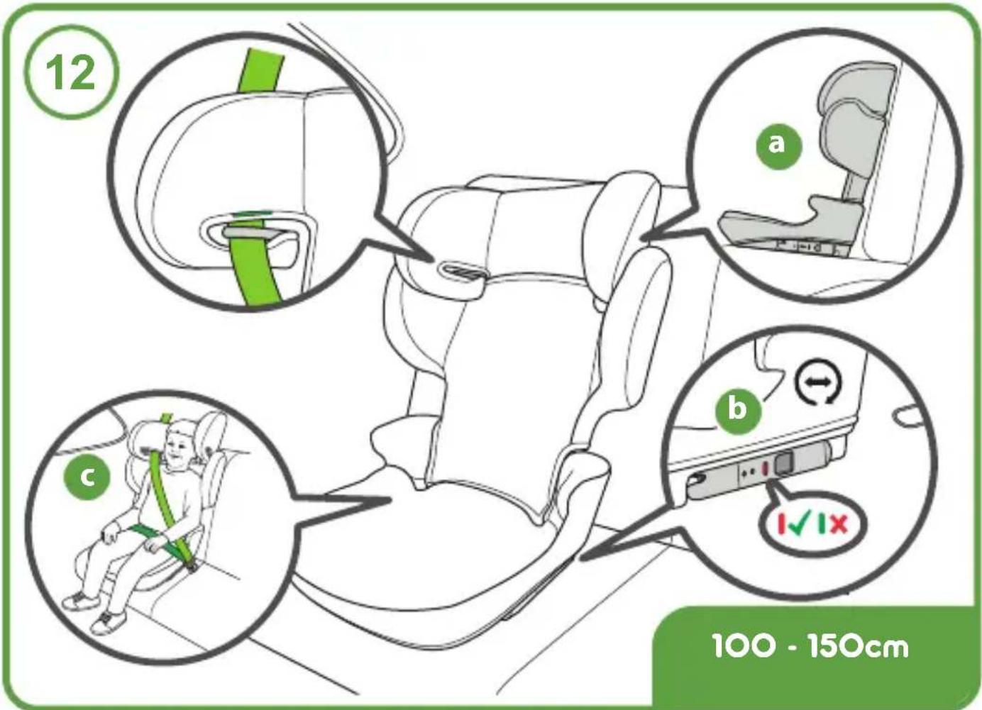 COSATTO Ninja i-Go R129 - Lista de comprobación: - 19