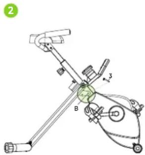 VirtuFit Desk Bike 1.0 - Uitklappen (2) - 2