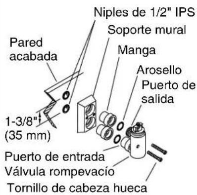 KOHLER Bedpan K-13960 - Prepare el sitio - 2