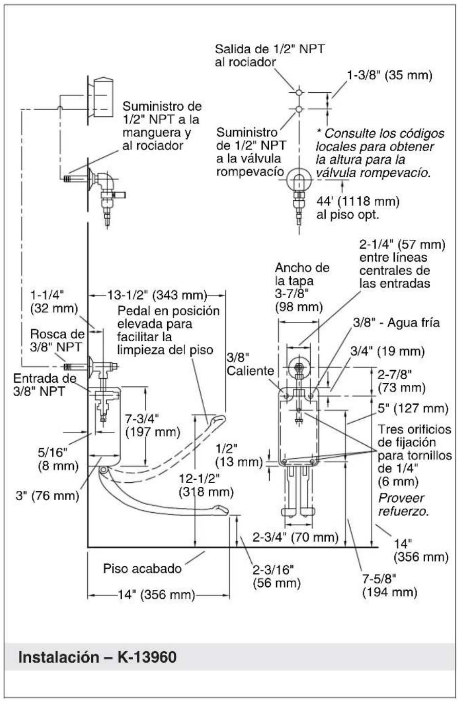 KOHLER Bedpan K-13960 - Antes de comenzar - 2