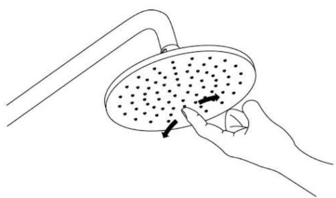KOHLER Contemporary K-45200 - Instale la cabeza de ducha (cont.) - 1