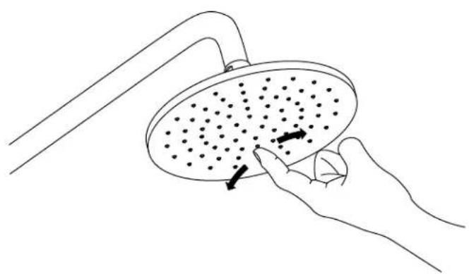 KOHLER Contemporary K-45200 - Installer la pomme de douche (cont.) - 1