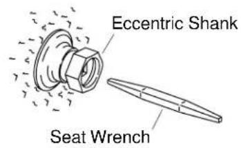 KOHLER Clearwater K-7853 - Install the Eccentric Shank - 2