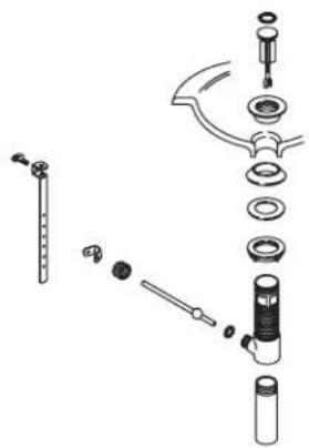 KOHLER Alterna K-7980-2 - Supply Tee and Hose Installation - 2
