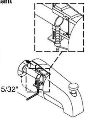 KOHLER Coralais K-15135-S - Installer le bec fileté - 2