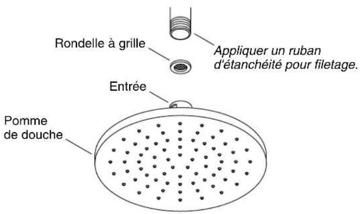 KOHLER Contemporary K-13696-G - Nettoyer les orifices du vaporisateur - 1
