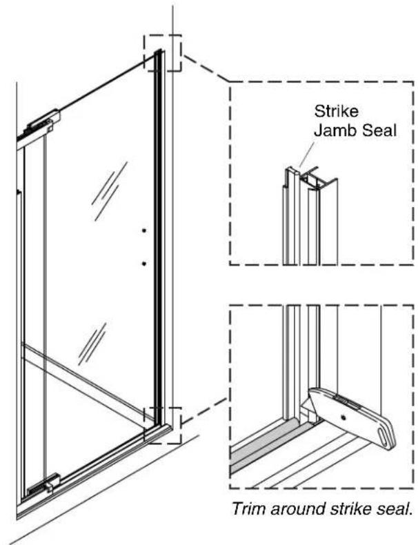 KOHLER K-705764 - Adjust and Secure the Door - 3