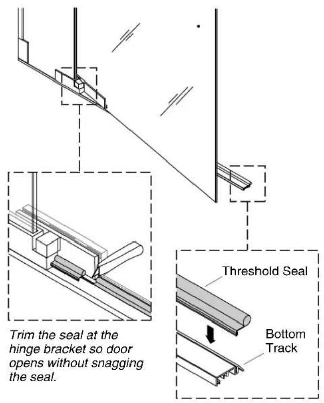 KOHLER K-705764 - Adjust and Secure the Door - 2