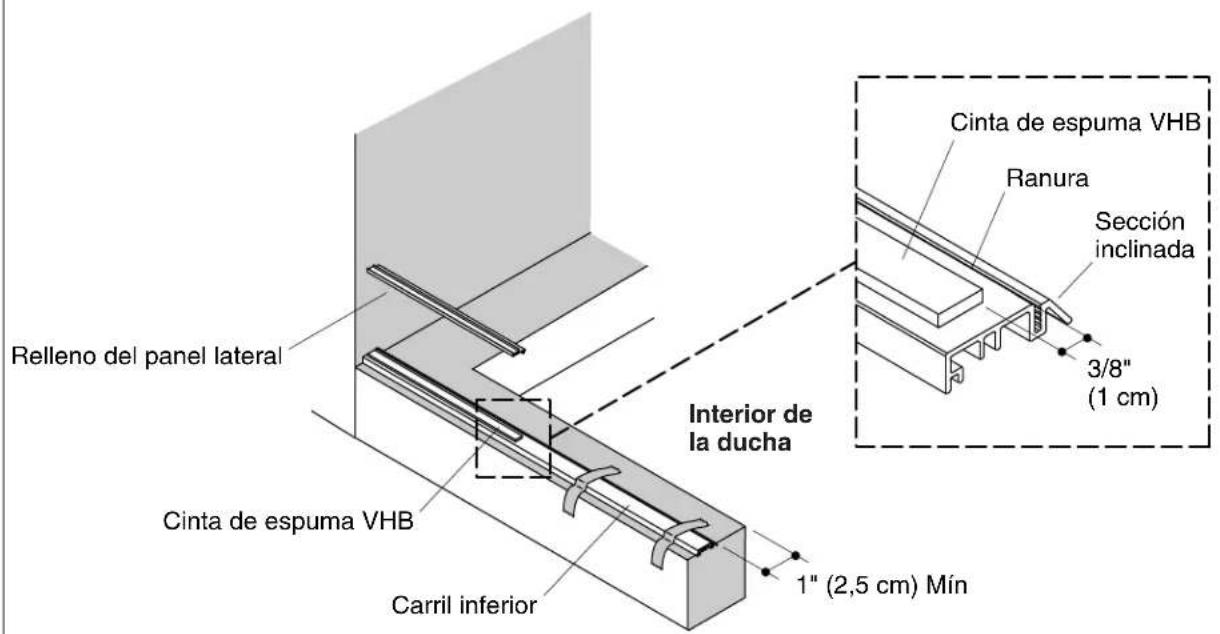 KOHLER K-705764 - Mida y corte el carril inferior - 2