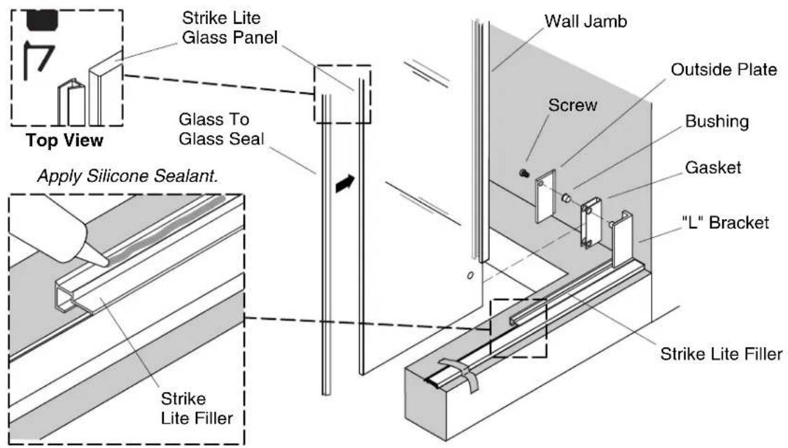 KOHLER K-705764 - Assemble and Attach the Hinge Jamb - 4