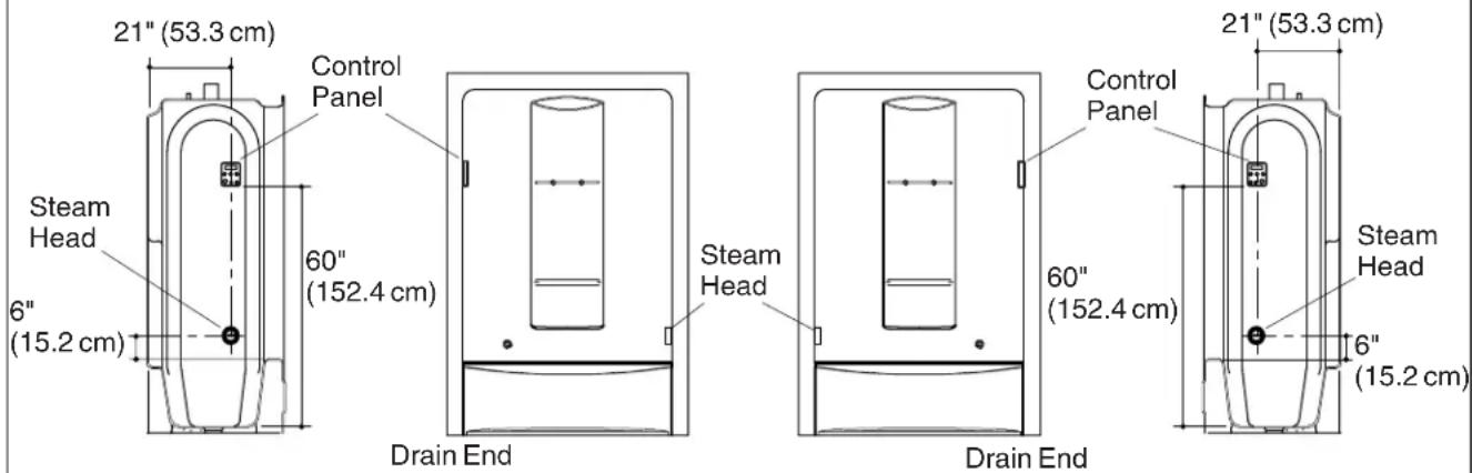 KOHLER K-1694 - Recommended Layout Options - 2