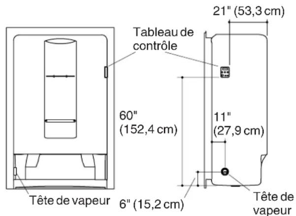 KOHLER K-1694 - Plan de raccordement (cont.) - 2