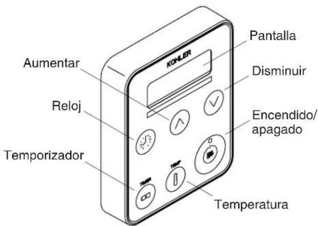 KOHLER K-1694 - Instale el control de vapor - 1