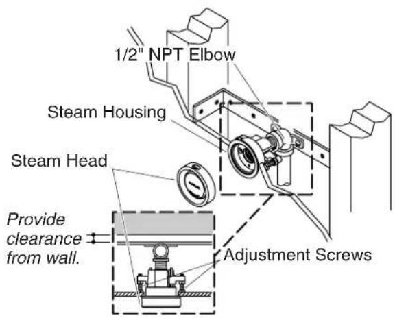 KOHLER K-1694 - Install the Piping (cont.) - 1