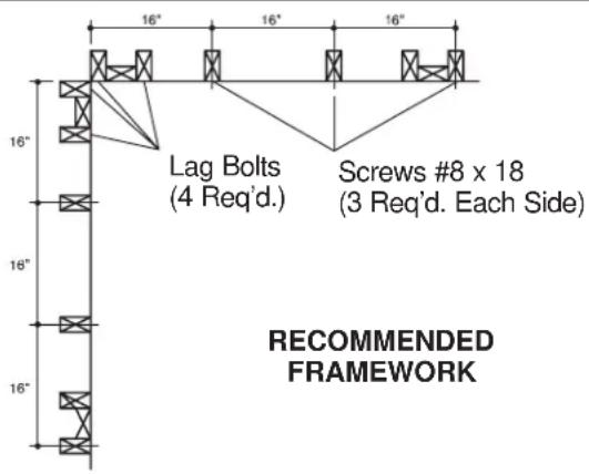 KOHLER Glassworks K-9719 - CONSTRUCT FRAMING - 1