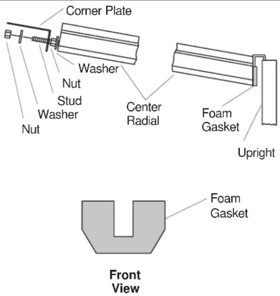 KOHLER Glassworks K-9719 - INSTALL CENTER RADIALS - 1