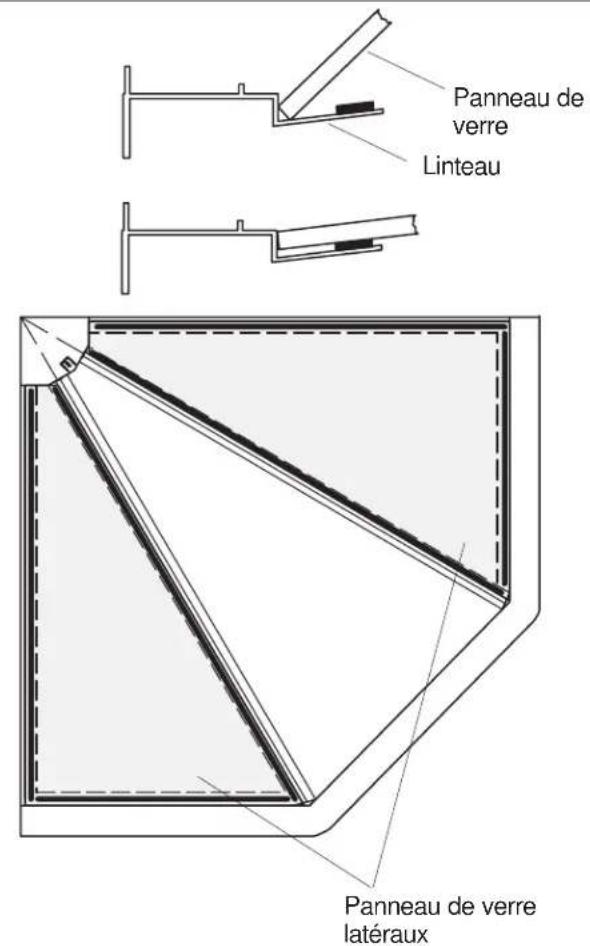 KOHLER Glassworks K-9719 - INSTALLER LES PANNEAUX DE VERRE LATÉRAUX - 1