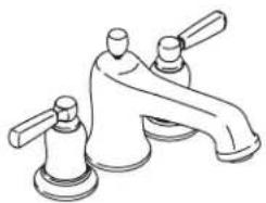 KOHLER Bancroft K-T10592-4 - Bath- or Deck-Mount Faucet Trim - 1