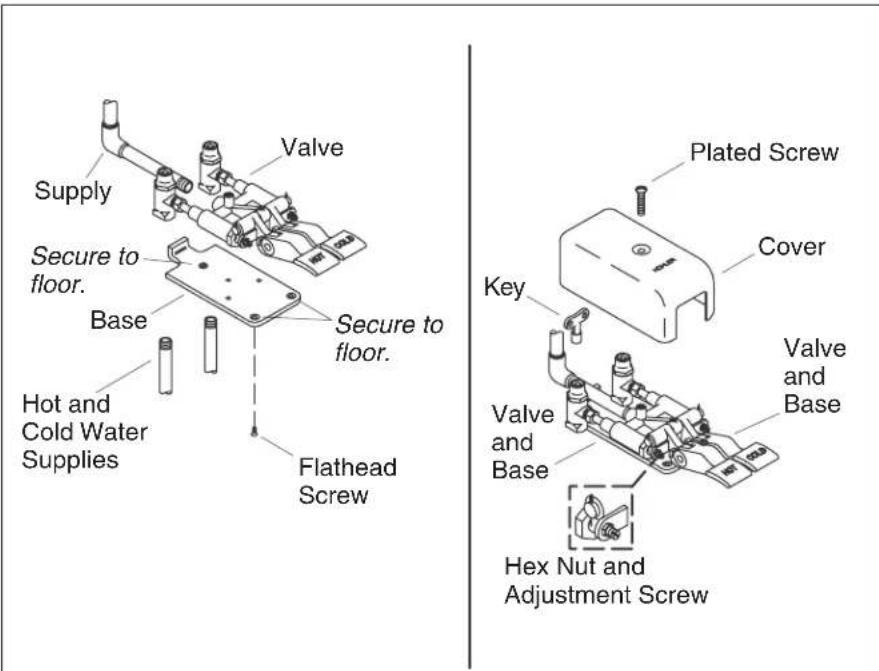 KOHLER K-13808 - Roughing-In - 1