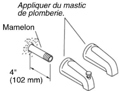KOHLER Coralais K-15136 - Bec filetés - 1