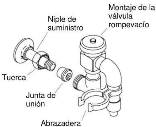 KOHLER Triton K-13938-2A - Instalación de la válvula de retención - 1