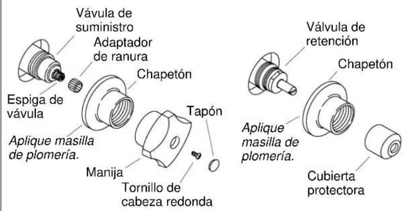 KOHLER Triton K-13938-2A - Instale el cuerpo de la válvula - 1