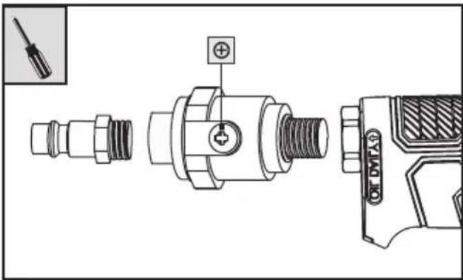 PARKSIDE PDSS 850 A1 - Mazanie pomocou maznice na stlačený vzduch - 1