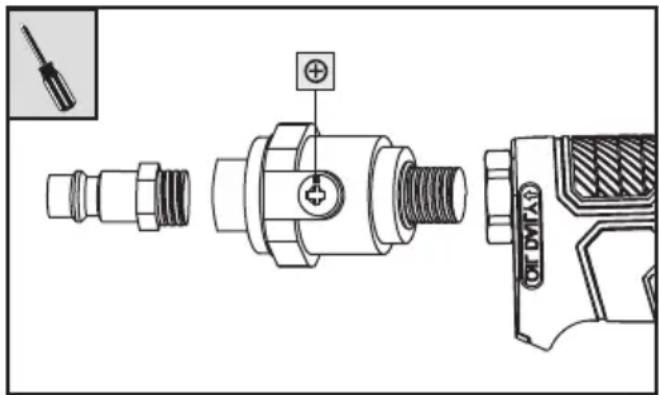 PARKSIDE PDSS 850 A1 - Schmierung mit dem Druckluft-Öler - 1