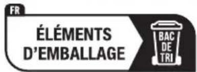 FR ÉLÉMENTS D'EMBALLAGE BAC DE TRI