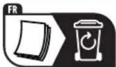FR Cet appareil se recycle À DÉPOSER EN MAGASIN À DÉPOSER EN DÉCHÉTERIE OU Points de collecte sur www.quefairedemesdechets.fr Privilégiez la réparation ou le don de votre appareil !