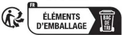FR ÉLÉMENTS D'EMBALLAGE BAC DE TRI