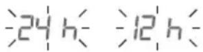 SANITAS SBM 54 - Time format - 1