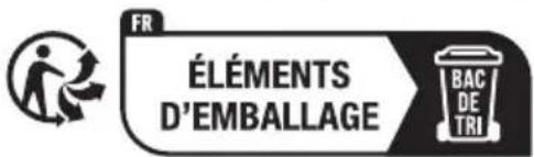 FR ÉLÉMENTS D'EMBALLAGE BAC DE TRI