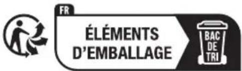 FR ÉLÉMENTS D'EMBALLAGE BAC DE TRI