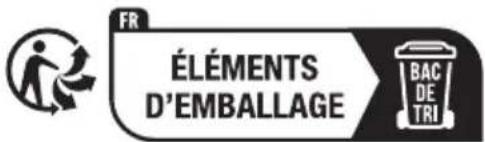 FR ÉLÉMENTS D'EMBALLAGE BAC DE TRI