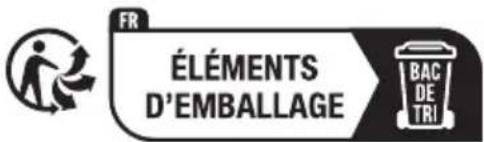 FR ÉLÉMENTS D'EMBALLAGE BAC DE TRI