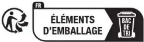 FR ÉLÉMENTS D'EMBALLAGE BAC DE TRI