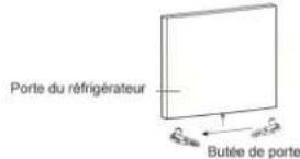 Porte du réfrigérateur €25 Butée de porte