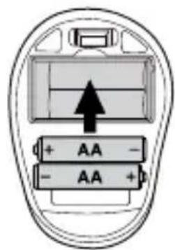 TRONIC TFM 4 C3 - - Setting up your mouse – inserting/ replacing the battery - 2