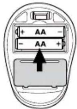 TRONIC TFM 4 C3 - - Setting up your mouse – inserting/ replacing the battery - 3